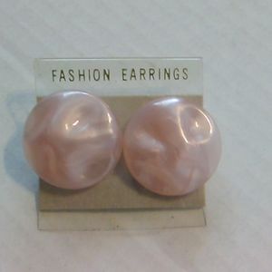 New Cotton candy pink earrings